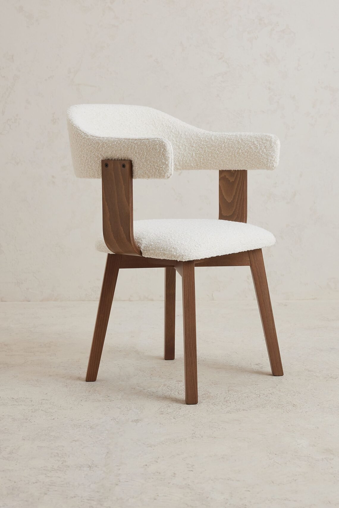 Brooke Dining Chair, Boucle - handmadezz.com