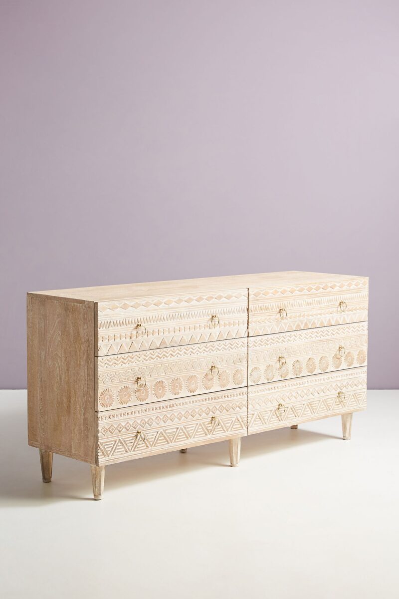 carved wood bedside table, carved wood chest of drawers, hand carved bedside table, hand carved chest of drawers, indian carved nightstand, jali carved nightstand, white carved bedside table, white carved chest of drawers, white carved nightstand, white carved wood nightstand