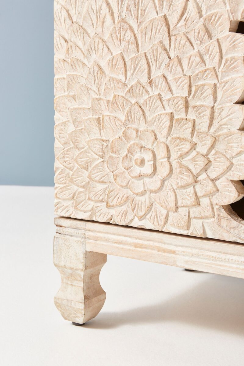 Handmade Chest of Drawers, carved cabinet, carved wood cabinet, hand carved nightstand, antique carved chest of drawers, black carved nightstand, bohemian carved wood nightstand, carved bedside cabinet, carved bedside table, carved chest of drawers