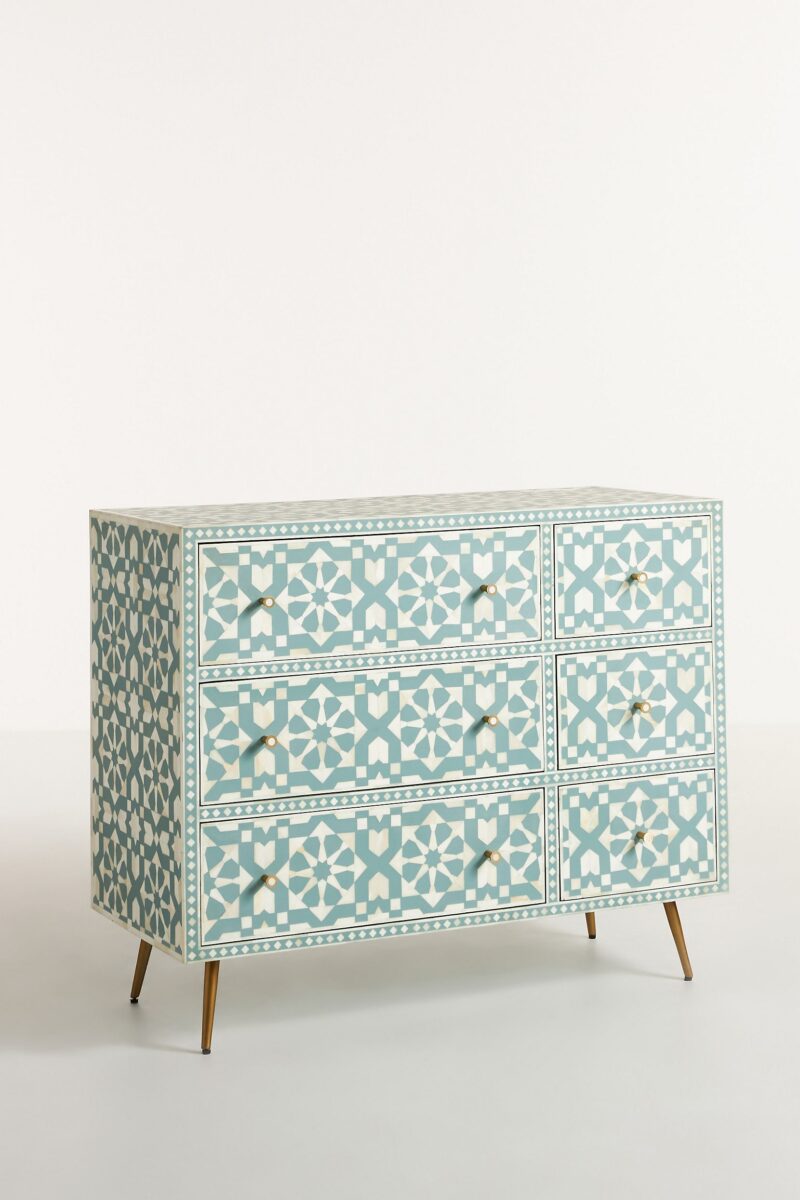 white carved chest of drawers, white carved nightstand, white carved wood nightstand, wood carved nightstand, Bone Inlay Cabinet, Handcarved Bone Inlay Cabinet, Carved Bone Inlay Cabinet, Carved Bone Inlay Chest of Drawers, Handmade Chest of Drawers, carved cabinet