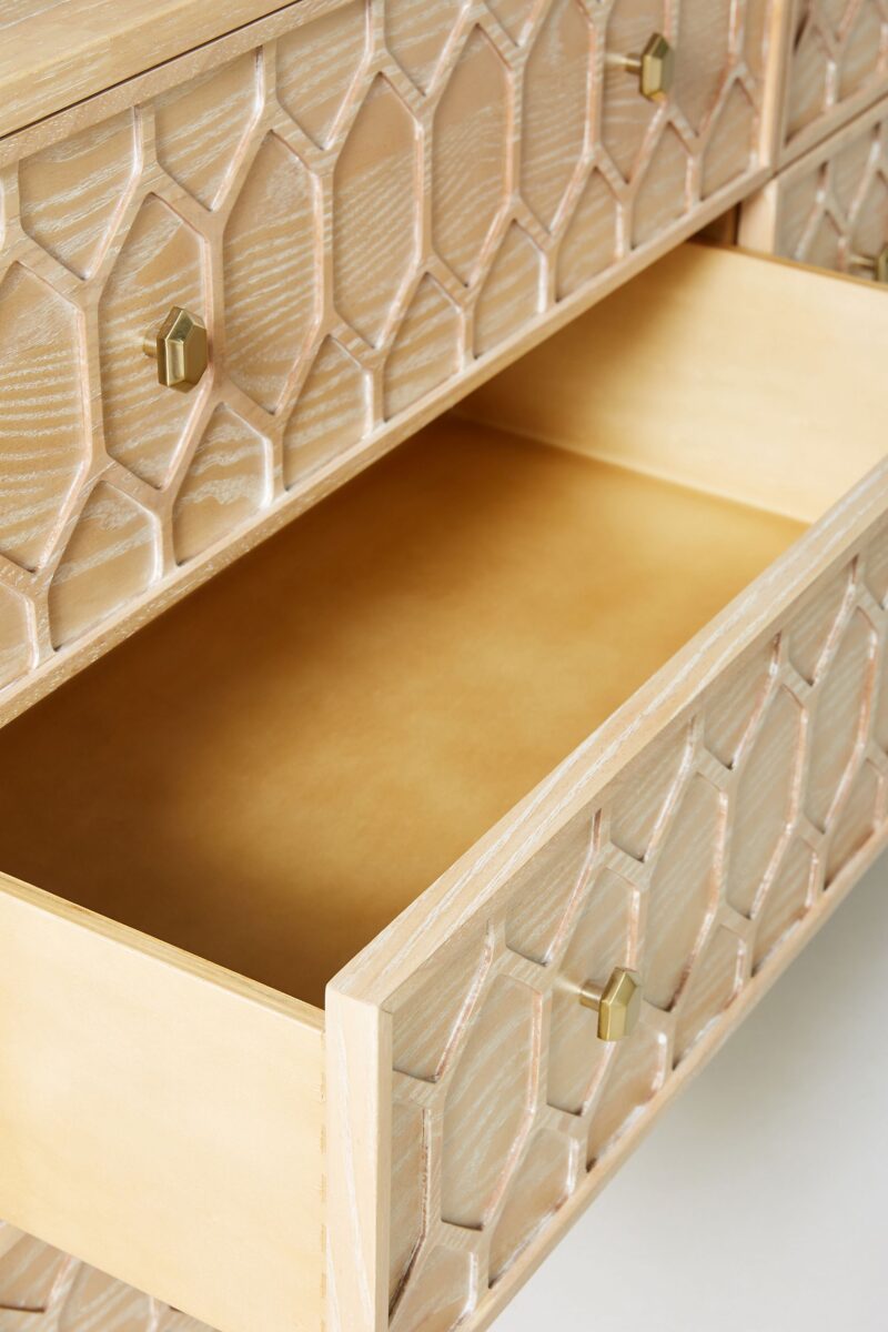 carved mango wood nightstand, carved mango wood nightstand, carved wood bedside table, carved wood chest of drawers, hand carved bedside table, hand carved chest of drawers, indian carved nightstand, jali carved nightstand, white carved bedside table, white carved chest of drawers