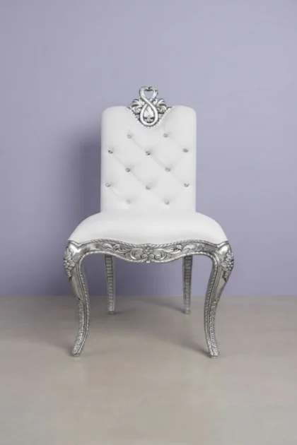 Chiyo silver chair,silver accent chair,luxury upholstered silver chair,designer silver lounge chair,silver velvet accent seating,premium silver interior chair,artisan upholstered silver chairChiyo_Silver_Chair_image_01_front_view_luxury_velvet_accent_chair_lounge_seating_designer_living_room_upholstered_artisan_premium_interior_furniture.webp