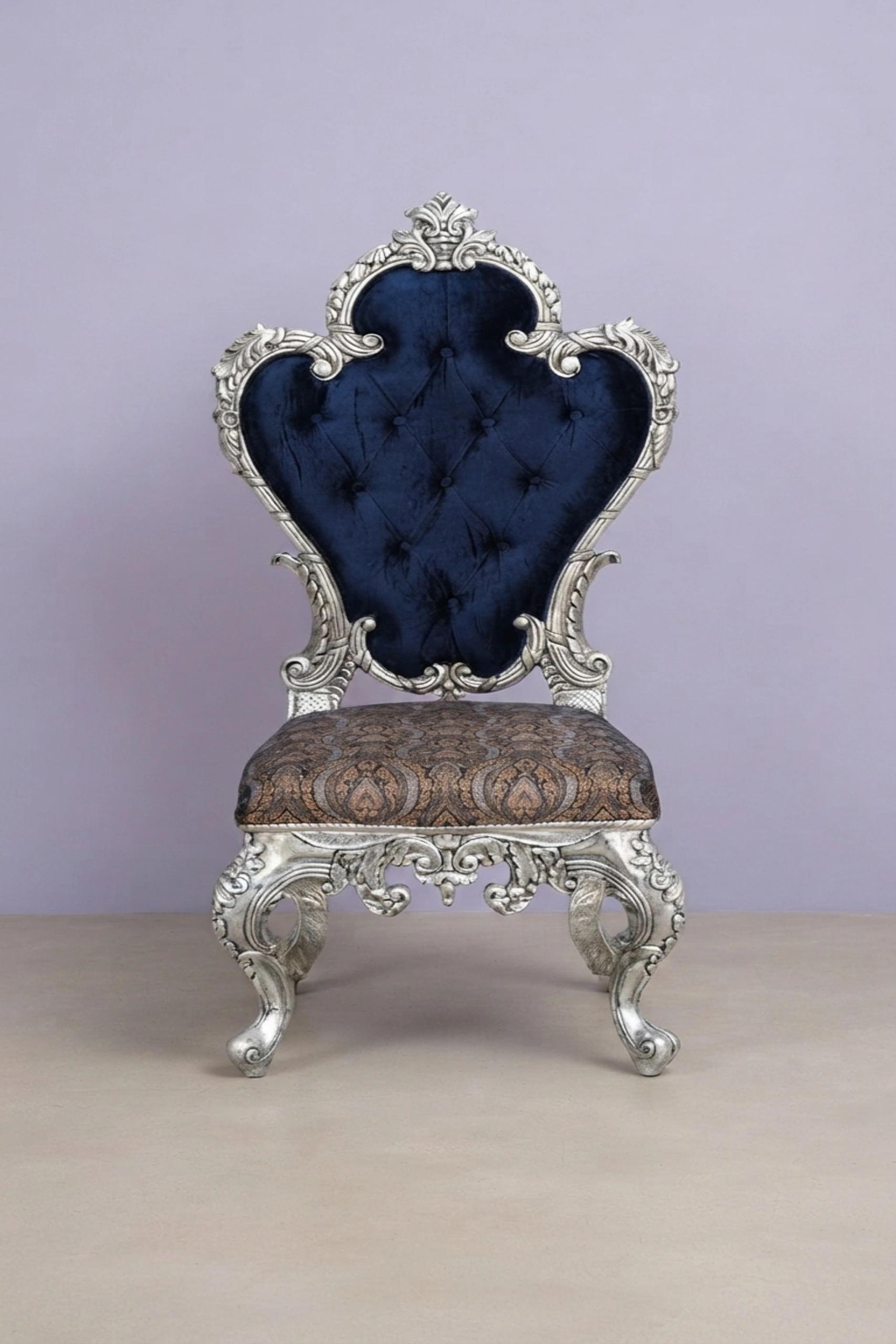 Huyo silver chair,silver accent chair,luxury upholstered lounge chair,designer silver velvet chair,Huyo premium lounge seating,artisan silver interior accent chair,upholstered silver living room chairHuyo_Silver_Chair_image_01_front_view_luxury_velvet_accent_chair_lounge_seating_designer_living_room_upholstered_artisan_premium_interior_furniture.webp