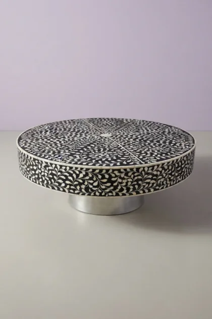 Black Scroll Vine Bone Inlay Coffee Table Silver Base Bone Inlay Centre Table, buy black scroll vine bone, luxury black scroll vine bone, handcrafted black scroll vine bone, black scroll vine giftblack-scroll-vine-bone-inlay-coffee-table-silver-base-bone-inlay-centre-table-black-furniture-bone-inlay-furniture-center-tabl-01.webp