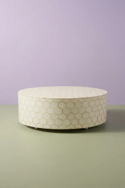 Bone Inlaid Round Coffee Table Honeycomb White Bone And Wood Inlay Table, buy bone inlaid round coffee, luxury bone inlaid round coffee, handcrafted bone inlaid round coffee, bone inlaid round giftbone-inlaid-round-coffee-table-honeycomb-white-bone-and-wood-inlay-table-bone-inlay-furniture-carved-furniture-carving-furniture-ce-01.webp