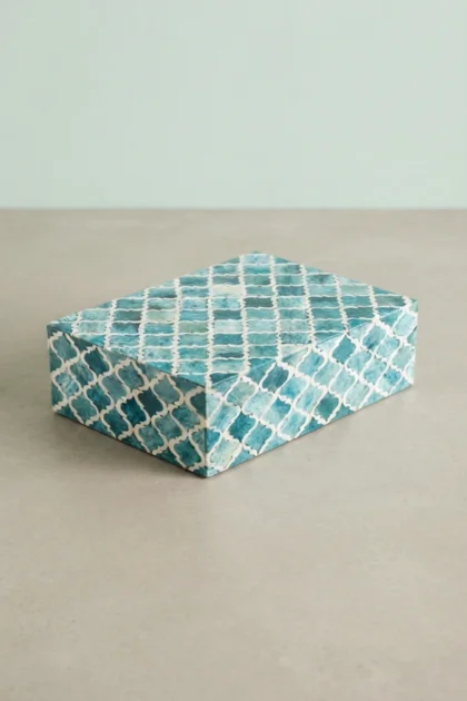 Bone Inlay Colored Bone Jewelry Box - Handmade Geometric Design, buy bone inlay colored bone, luxury bone inlay colored bone, handcrafted bone inlay colored bone, handmade bone inlay colored bone, boxbone-inlay-colored-bone-jewelry-box-handmade-geometric-design-bone-inlay-furniture-box-geometric-design-geometric-pattern-handmade-bone-inlay-jewelry-box-ornamen-01.webp