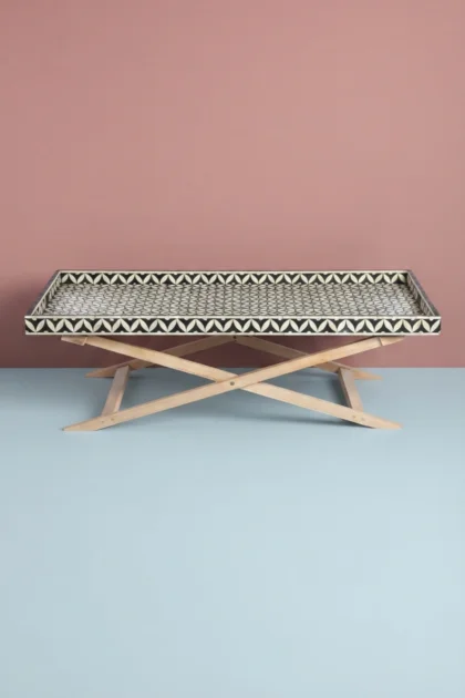 Bone Inlay Geometric Tray Coffee Table Black, buy bone inlay geometric tray, luxury bone inlay geometric tray, handcrafted bone inlay geometric tray, handmade bone inlay geometric tray, bone inlaybone-inlay-geometric-tray-coffee-table-black-black-furniture-bone-inlay-furniture-center-table-coffee-table-decorative-tray-furniture-table-geometric-design-ge-01.webp