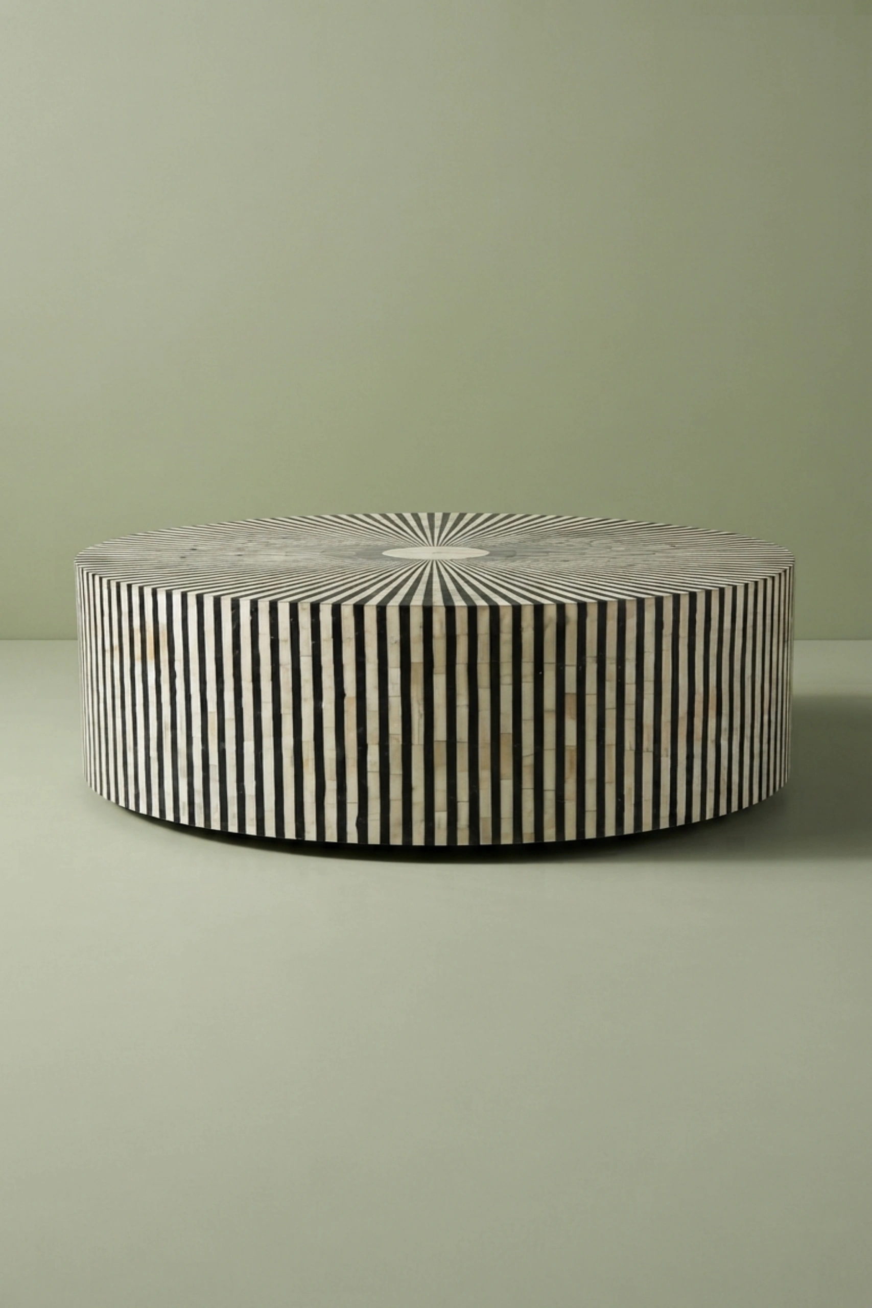 Bone Inlay Round Stripe Coffee Table Black, buy bone inlay round stripe, luxury bone inlay round stripe, handcrafted bone inlay round stripe, handmade bone inlay round stripe, bone inlay round giftbone-inlay-round-stripe-coffee-table-black-black-furniture-bone-inlay-furniture-center-table-coffee-table-furniture-table-handmade-bone-inlay-striped-design-stri-01.webp