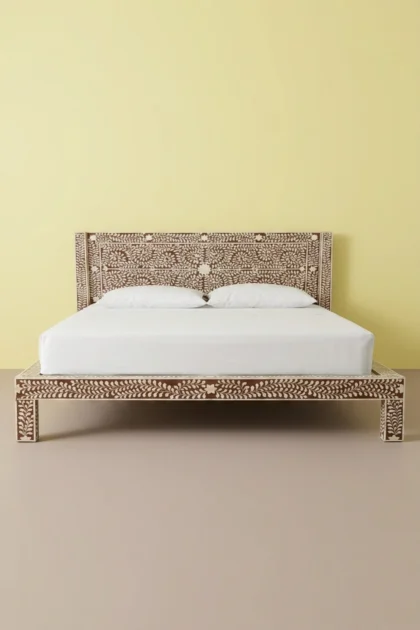 Cozy Bone Inlay Bed Brown, buy cozy bone inlay bed, luxury cozy bone inlay bed, handcrafted cozy bone inlay bed, handmade cozy bone inlay bed, cozy bone inlay bed online, cozy bone inlay bed indiacozy-bone-inlay-bed-brown-bedroom-furniture-beds-bone-inlay-furniture-brown-furniture-handmade-bone-inlay-01.webp