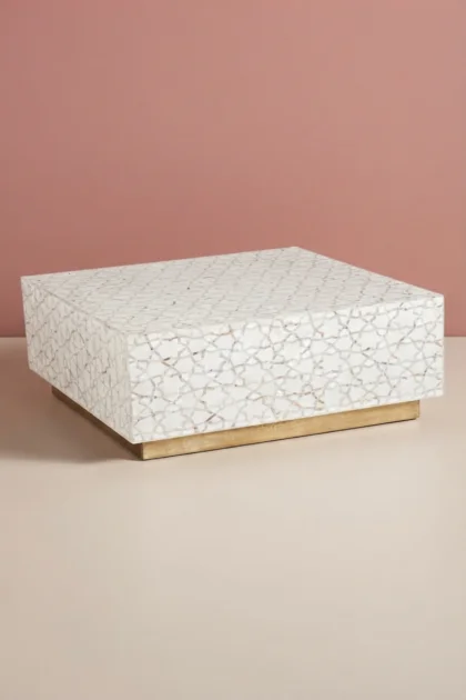 Fez Mother of Pearl Inlay Coffee Table White, buy fez mother pearl inlay, luxury fez mother pearl inlay, handcrafted fez mother pearl inlay, handmade fez mother pearl inlay, fez mother pearl gift, fezfez-mother-of-pearl-inlay-coffee-table-white-center-table-coffee-table-furniture-table-mop-inlay-furniture-mother-of-pearl-inlay-white-furniture-01.webp