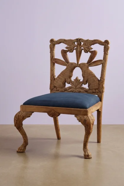 handcarved rabbit dining chair brown set of 2,menagerie brown rabbit chair pair,brown handcarved rabbit motif dining chair set,artisan rabbit design brown dining chair pairhandcarved-menagerie-rabbit-dining-chair-brown-set-of-2-accent-chair-brown-furniture-chair-dining-room-furniture-dining-table-01.webp
