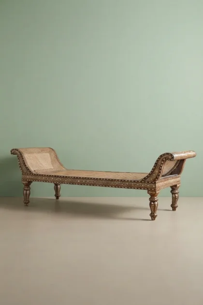 Jaylen Teakwood Bone Inlay Cane Daybed Natural, buy jaylen teakwood bone inlay, luxury jaylen teakwood bone inlay, handcrafted jaylen teakwood bone inlay, handmade jaylen teakwood bone inlay, jaylenjaylen-teakwood-bone-inlay-cane-daybed-natural-bone-inlay-furniture-cane-furniture-handmade-bone-inlay-natural-wood-finish-01.webp