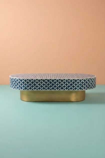 Lisa Mother of Pearl Inlay Oval Coffee Table Indigo, buy lisa mother pearl inlay, luxury lisa mother pearl inlay, handcrafted lisa mother pearl inlay, handmade lisa mother pearl inlay, lisa motherlisa-mother-of-pearl-inlay-oval-coffee-table-indigo-center-table-coffee-table-furniture-table-mop-inlay-furniture-mother-of-pearl-inlay-01.webp