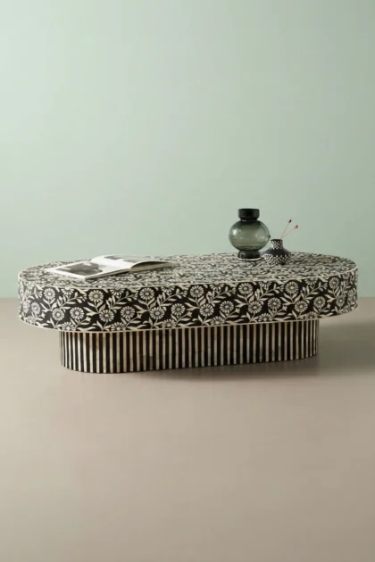 Luxury Laila Inlay Coffee Table Black Luxury Center Tables, buy luxury laila inlay coffee, luxury luxury laila inlay coffee, handcrafted luxury laila inlay coffee, handmade luxury laila inlay coffeeluxury-laila-inlay-coffee-table-black-luxury-center-tables-black-furniture-center-table-coffee-table-furniture-table-01.webp
