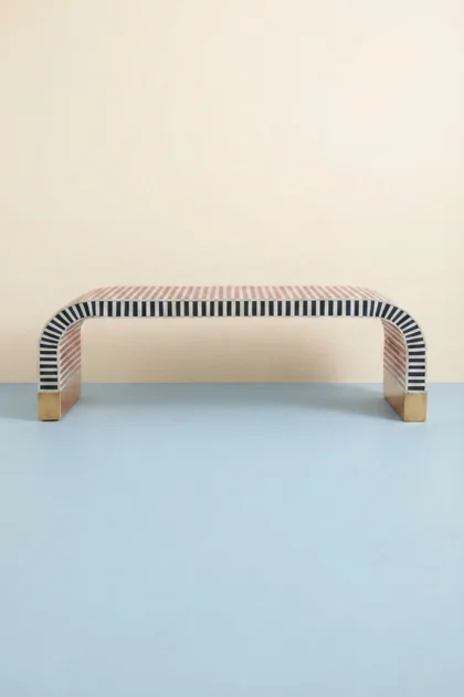 Mango Wood Waterfall Bone Inlay Coffee Table Indigo, buy mango wood waterfall bone, luxury mango wood waterfall bone, handcrafted mango wood waterfall bone, handmade mango wood waterfall bone, mangomango-wood-waterfall-bone-inlay-coffee-table-indigo-bone-inlay-furniture-carved-furniture-carving-furniture-center-table-coffee-table-furniture-table-ha-01.webp