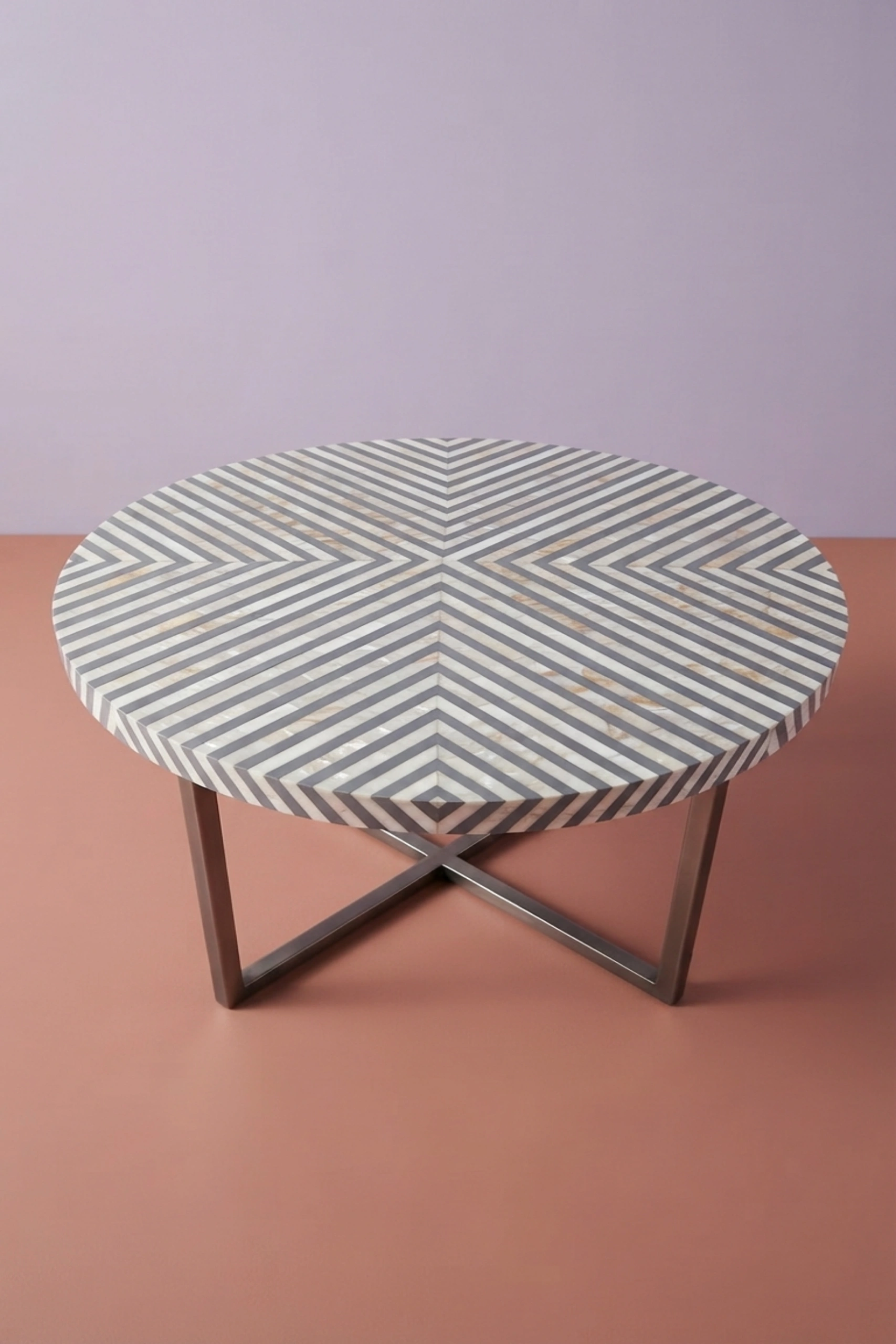MOP Inlay Coffee Table Diamond Stripe Grey, buy mop inlay coffee table, luxury mop inlay coffee table, handcrafted mop inlay coffee table, handmade mop inlay coffee table, mop inlay coffee table indiamop-inlay-coffee-table-diamond-stripe-grey-center-table-coffee-table-diamond-pattern-furniture-table-grey-furniture-mop-inlay-furniture-mother-of-pearl-inlay-str-01.webp