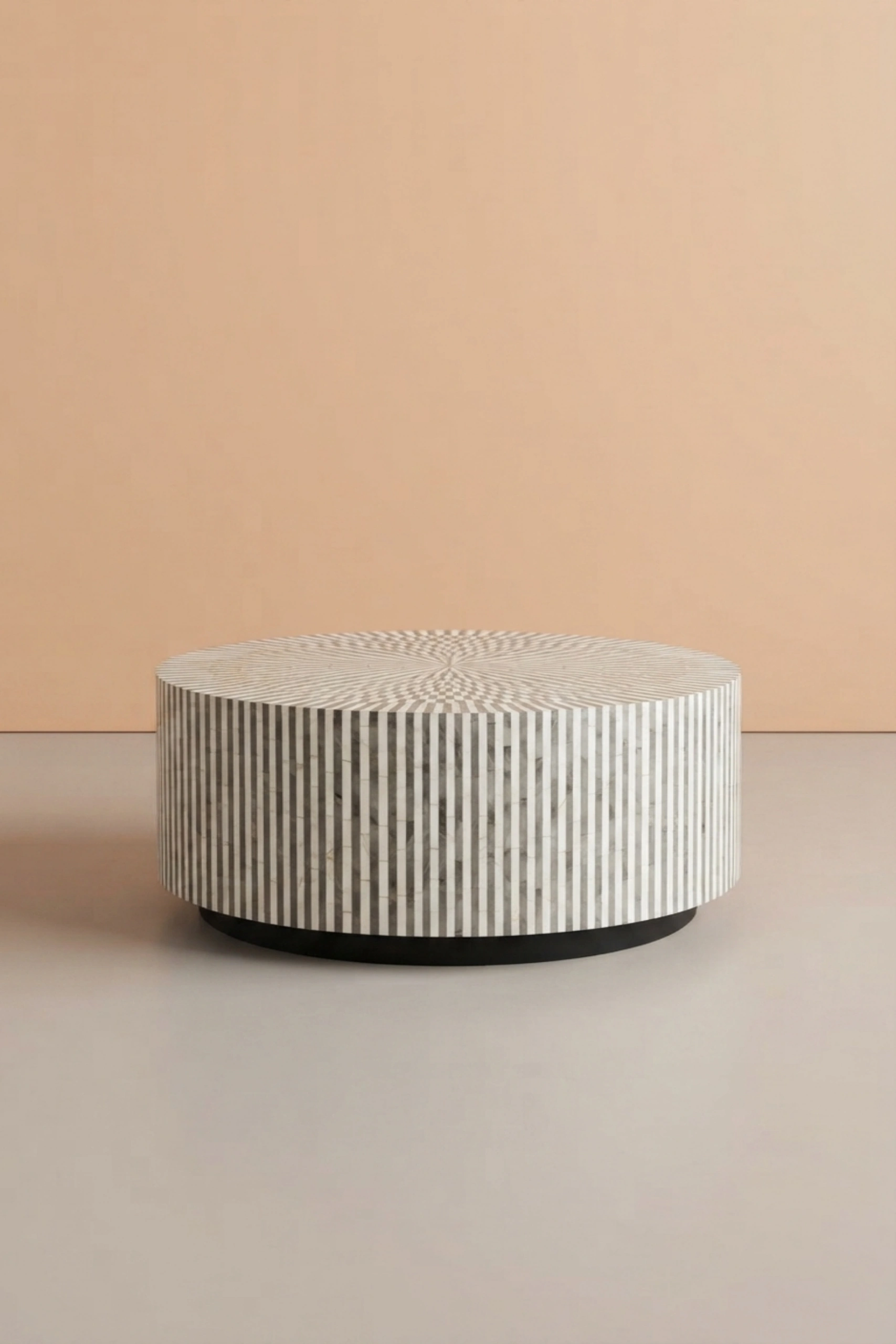 MOP Inlay Illusion Stripe Center Table Grey, buy mop inlay illusion stripe, luxury mop inlay illusion stripe, handcrafted mop inlay illusion stripe, handmade mop inlay illusion stripe, mop inlay, mopmop-inlay-illusion-stripe-center-table-grey-furniture-table-grey-furniture-mop-inlay-furniture-mother-of-pearl-inlay-striped-design-stripe-pattern-01.webp