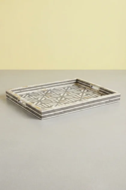Mother Of Pearl Inlay Cross Design Tray Grey, buy mother pearl inlay cross, luxury mother pearl inlay cross, handcrafted mother pearl inlay cross, handmade mother pearl inlay cross, mother pearl, traymother-of-pearl-inlay-cross-design-tray-grey-decorative-tray-grey-furniture-mop-inlay-furniture-mother-of-pearl-inlay-01.webp