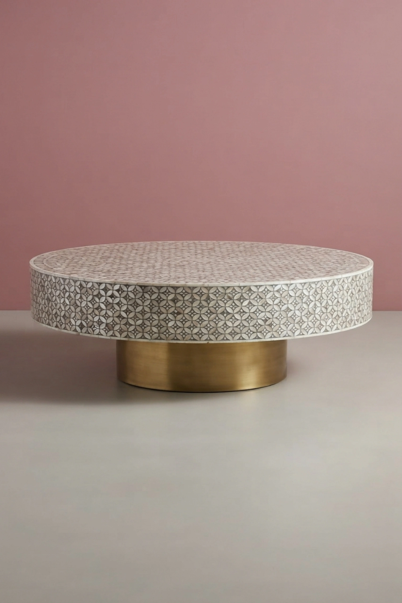 Petite Mother of Pearl Inlay Round Coffee Table Grey, buy petite mother pearl inlay, luxury petite mother pearl inlay, handcrafted petite mother pearl inlay, handmade petite mother pearl inlay, petitepetite-mother-of-pearl-inlay-round-coffee-table-grey-center-table-coffee-table-furniture-table-grey-furniture-mop-inlay-furniture-mother-of-pearl-inlay-01.webp