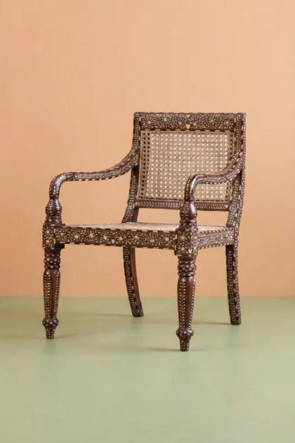 bone inlaid cane teakwood chair Rike,cane bone inlay teakwood accent chair,handmade cane and bone inlay teakwood chair,artisan Rike bone inlay cane chair,cane back bone inlaid teak accent chairrike-bone-inlaid-cane-teakwood-chair-accent-chair-bone-inlay-furniture-cane-furniture-chair-handmade-bone-inlay-01.webp