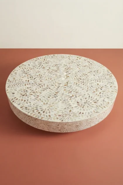 Scroll Vine Mother of Pearl Inlay Coffee Table White, buy scroll vine mother pearl, luxury scroll vine mother pearl, handcrafted scroll vine mother pearl, handmade scroll vine mother pearl, vine pearlscroll-vine-mother-of-pearl-inlay-coffee-table-white-center-table-coffee-table-furniture-table-mop-inlay-furniture-mother-of-pearl-inlay-vine-pattern-w-01.webp