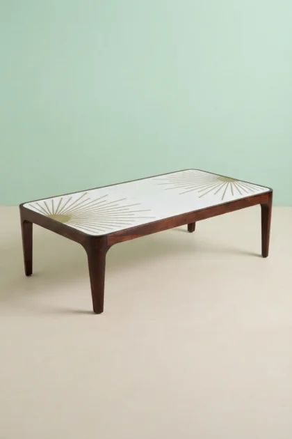 Starburst Marble Brass Inlay Rectangular Coffee Table Walnut Finish, buy starburst marble brass inlay, luxury starburst marble brass inlay, handcrafted starburst marble brass inlay, starburst marblestarburst-marble-brass-inlay-rectangular-coffee-table-walnut-finish-brass-furniture-center-table-coffee-table-furniture-table-marble-fur-01.webp