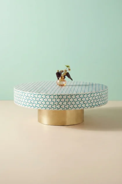 Targua Bone Inlay Coffee Table Teal Green, buy targua bone inlay coffee, luxury targua bone inlay coffee, handcrafted targua bone inlay coffee, handmade targua bone inlay coffee, targua bone, targuatargua-bone-inlay-coffee-table-teal-green-bone-inlay-furniture-center-table-coffee-table-furniture-table-green-furniture-handmade-bone-inlay-01.webp
