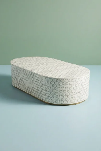 Targua Bone Inlay Oval Coffee Table Brass Strip Grey, buy targua bone inlay oval, luxury targua bone inlay oval, handcrafted targua bone inlay oval, handmade targua bone inlay oval, targua bone, bonetargua-bone-inlay-oval-coffee-table-brass-strip-grey-bone-inlay-furniture-brass-furniture-center-table-coffee-table-furniture-table-grey-furniture-hand-01.webp