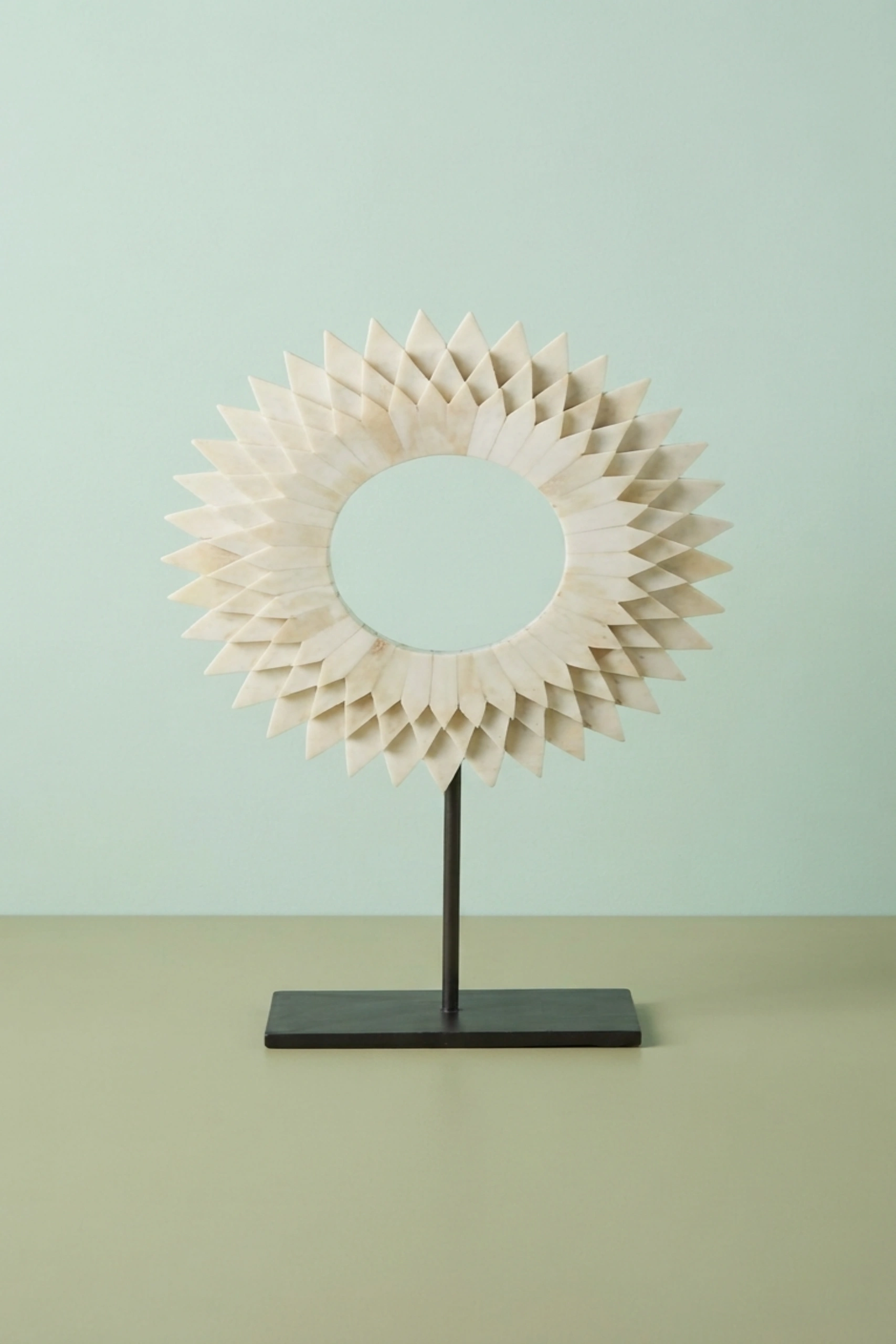 Athena_Bone_Inlay_3_Layered_Mounted_Ring_Set_of_2_image_03_side_profile_luxury_bone_inlay_mounted_ring_sculptural_wall_decor_tabletop_decorative_artisan_premium_interior_accen.webp