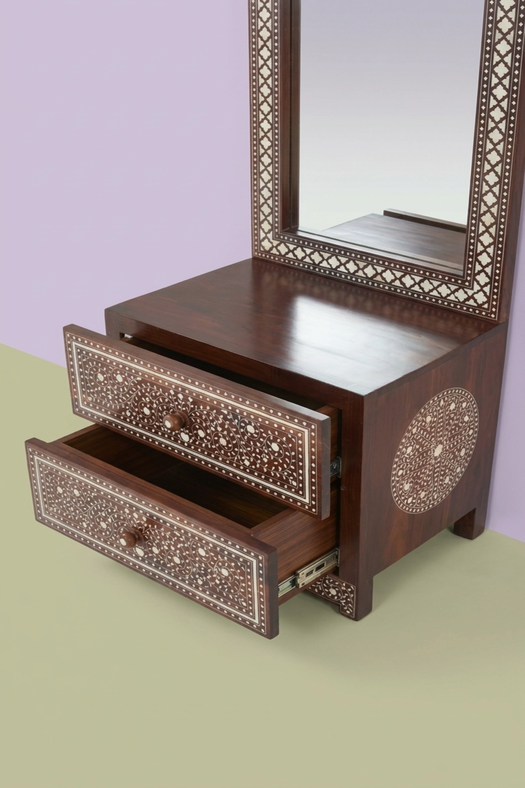 Teakwood_Bone_Inlay_Dressing_Table_image_05_lifestyle_room_scene_luxury_inlay_desk_console_dressing_table_drawer_storage_bedroom_study_artisan_premium_interior_furniture.webp