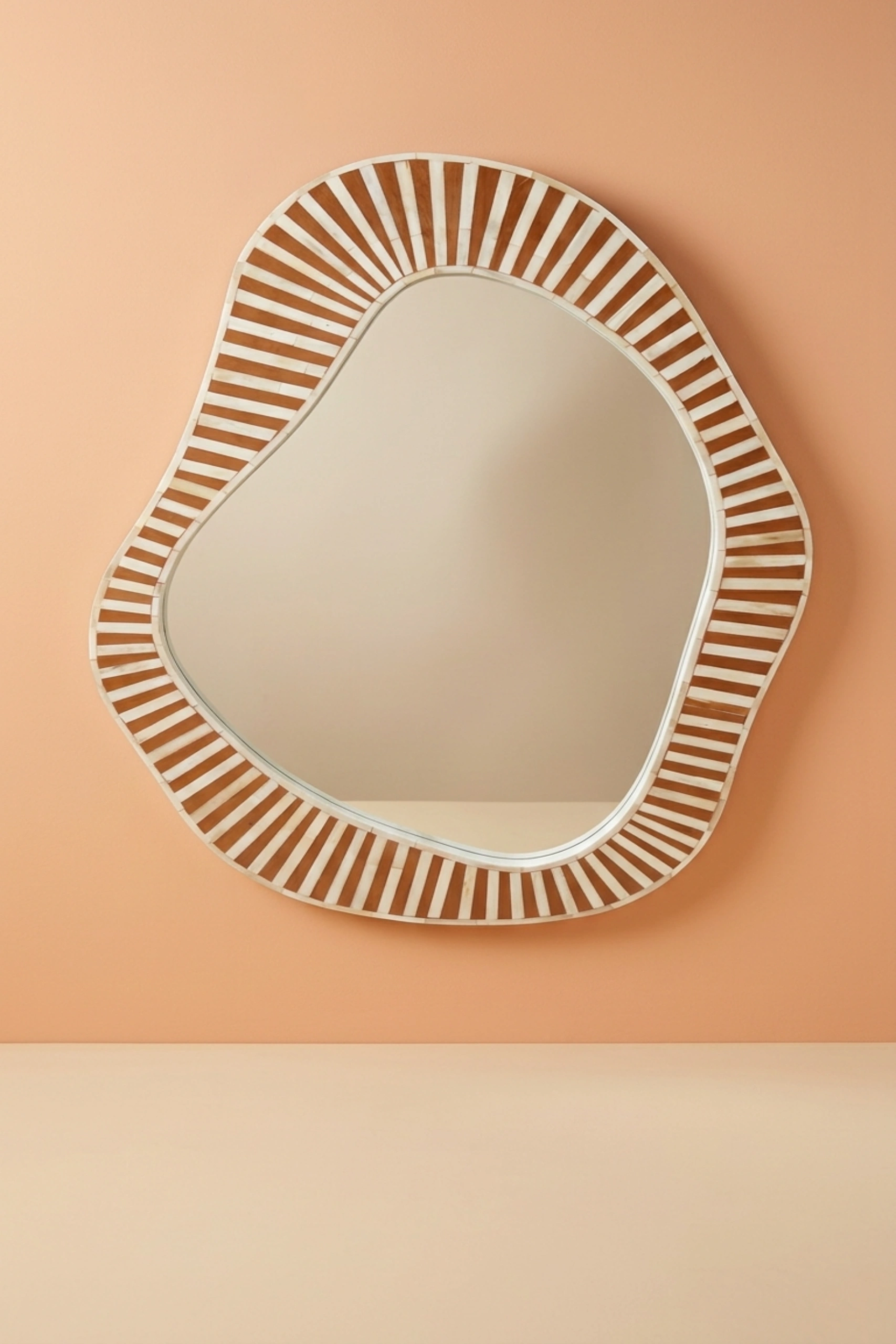 Abstract Bone Inlay Wall Mirror Almond, buy abstract bone inlay wall, luxury abstract bone inlay wall, handcrafted abstract bone inlay wall, handmade abstract bone inlay wall, abstract bone inlay giftabstract-bone-inlay-wall-mirror-almond-bone-inlay-furniture-decorative-mirror-handmade-bone-inlay-wall-mirror-01.webp