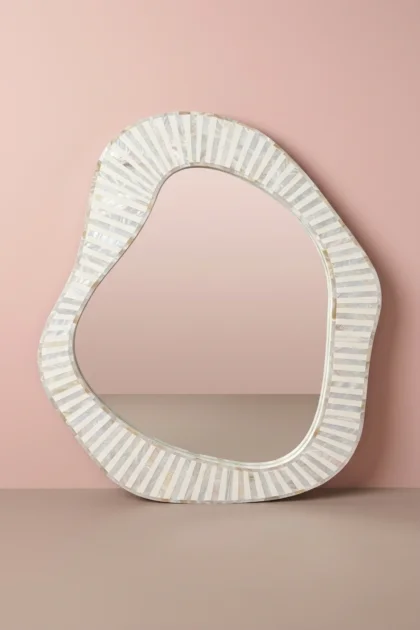 Abstract MOP Inlay Wall Mirror White, buy abstract mop inlay wall, luxury abstract mop inlay wall, handcrafted abstract mop inlay wall, handmade abstract mop inlay wall, abstract mop inlay wall onlineabstract-mop-inlay-wall-mirror-white-decorative-mirror-mop-inlay-furniture-mother-of-pearl-inlay-wall-mirror-white-furniture-01.webp