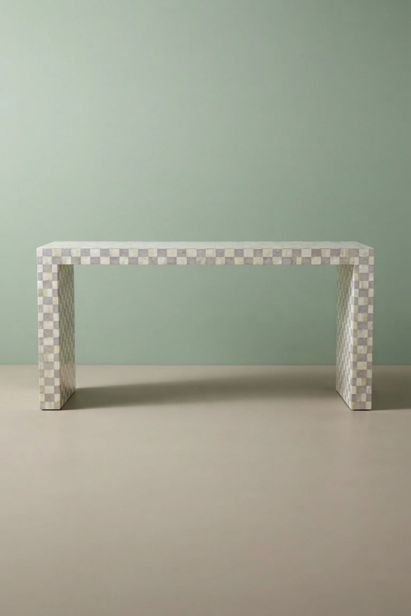Bone Inlay Checkerboard Console Lilac, buy bone inlay checkerboard console, luxury bone inlay checkerboard console, handcrafted bone inlay checkerboard console, bone inlay checkerboard console onlinebone-inlay-checkerboard-console-lilac-bone-inlay-furniture-console-table-entryway-table-handmade-bone-inlay-01.webp