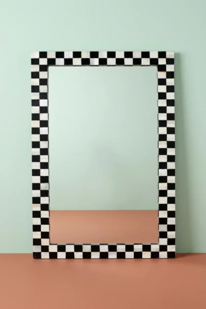 Bone Inlay Checkerboard Mirror Black, buy bone inlay checkerboard mirror, luxury bone inlay checkerboard mirror, handcrafted bone inlay checkerboard mirror, handmade bone inlay checkerboard mirrorbone-inlay-checkerboard-mirror-black-black-furniture-bone-inlay-furniture-decorative-mirror-handmade-bone-inlay-wall-mirror-01.webp