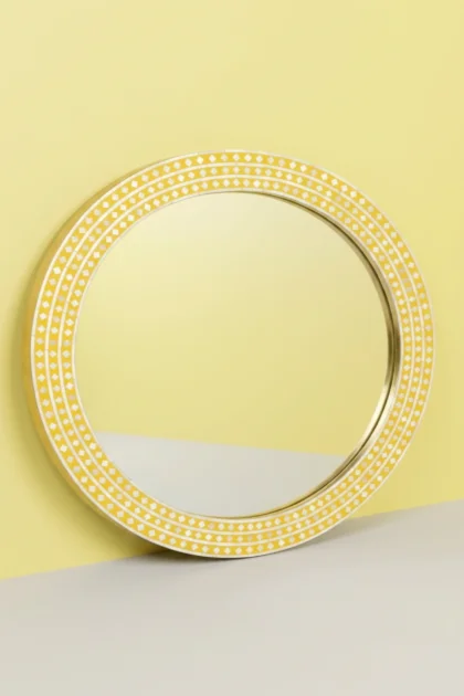 Bone Inlay Devina Mirror Yellow, buy bone inlay devina mirror, luxury bone inlay devina mirror, handcrafted bone inlay devina mirror, handmade bone inlay devina mirror, bone inlay devina mirror onlinebone-inlay-devina-mirror-yellow-bone-inlay-furniture-decorative-mirror-handmade-bone-inlay-wall-mirror-yellow-furniture-01.webp