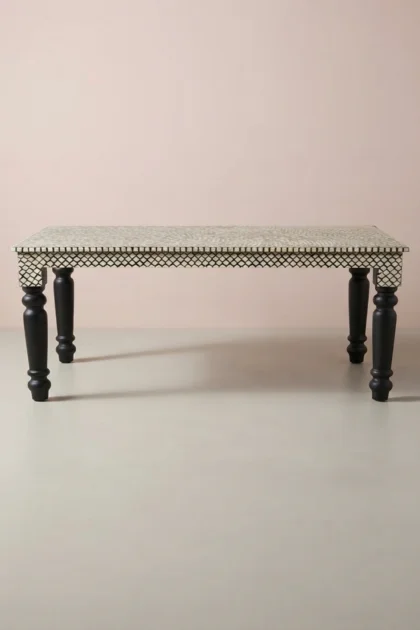 Bone Inlay Mehrab Dining Table Black, buy bone inlay mehrab dining, luxury bone inlay mehrab dining, handcrafted bone inlay mehrab dining, handmade bone inlay mehrab dining, bone inlay mehrab giftbone-inlay-mehrab-dining-table-black-black-furniture-bone-inlay-furniture-dining-room-furniture-dining-table-furniture-table-handmade-bone-inlay-01.webp
