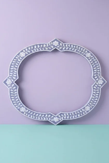 Clover Bone Inlay Mirror Blue, buy clover bone inlay mirror, luxury clover bone inlay mirror, handcrafted clover bone inlay mirror, handmade clover bone inlay mirror, clover bone inlay mirror onlineclover-bone-inlay-mirror-blue-blue-furniture-bone-inlay-furniture-decorative-mirror-handmade-bone-inlay-wall-mirror-01.webp