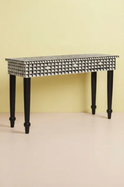 Cuboid Bone Inlay Console Table Black, buy cuboid bone inlay console, luxury cuboid bone inlay console, handcrafted cuboid bone inlay console, handmade cuboid bone inlay console, cuboid bone, cuboidcuboid-bone-inlay-console-table-black-black-furniture-bone-inlay-furniture-console-table-entryway-table-furniture-table-handmade-bone-inlay-01.webp