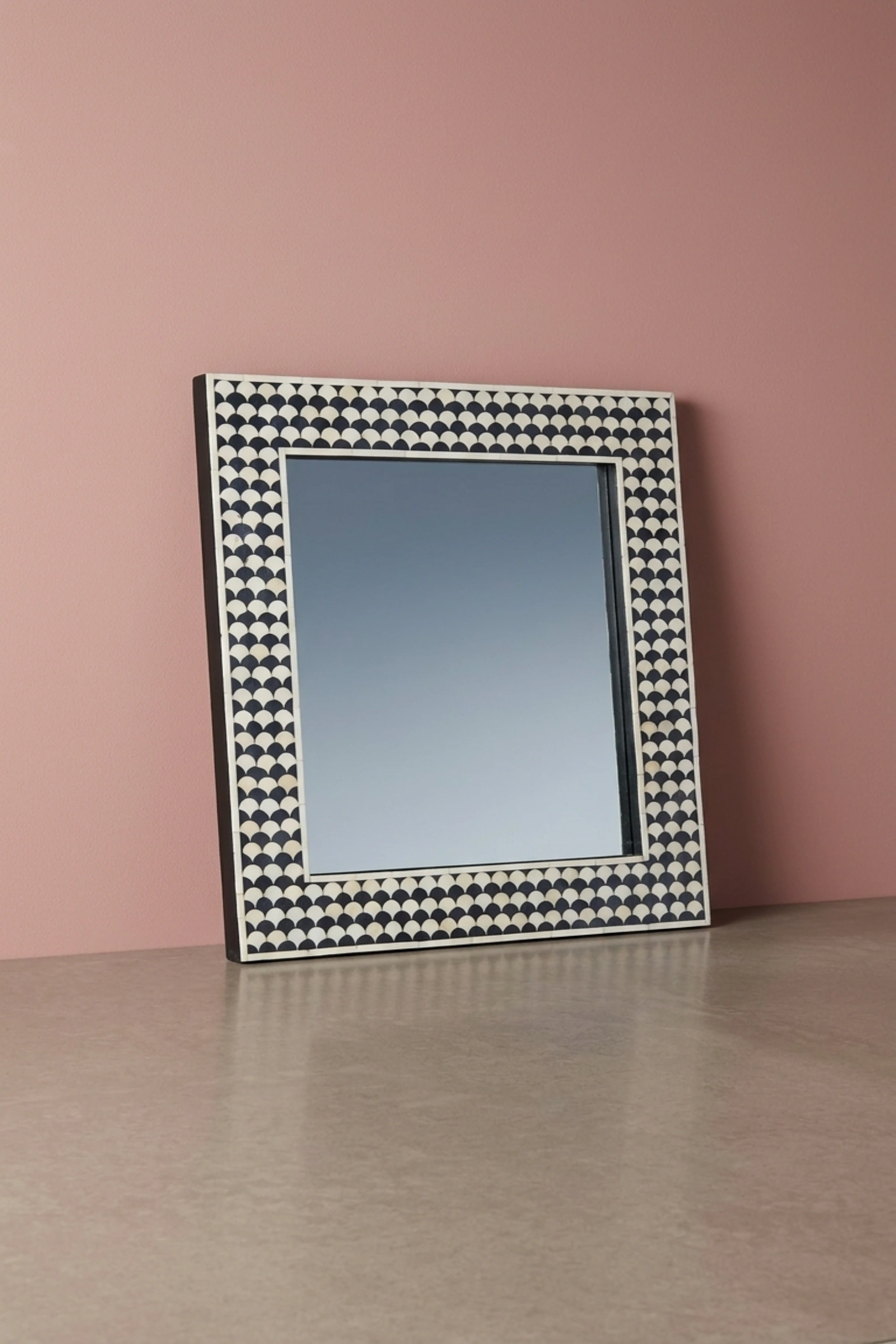 Drop Bone Inlay Square Mirror Black, buy drop bone inlay square, luxury drop bone inlay square, handcrafted drop bone inlay square, handmade drop bone inlay square, drop bone inlay square online, dropdrop-bone-inlay-square-mirror-black-black-furniture-bone-inlay-furniture-decorative-mirror-handmade-bone-inlay-wall-mirror-01.webp