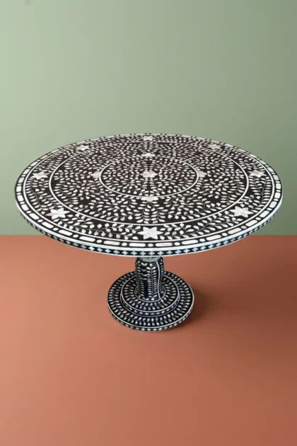 Emi Floral Mother of Pearl Inlay Dining Table Black, buy emi floral mother pearl, luxury emi floral mother pearl, handcrafted emi floral mother pearl, handmade emi floral mother pearl, emi floral, emiemi-floral-mother-of-pearl-inlay-dining-table-black-black-furniture-dining-room-furniture-dining-table-floral-design-floral-pattern-flo-01.webp