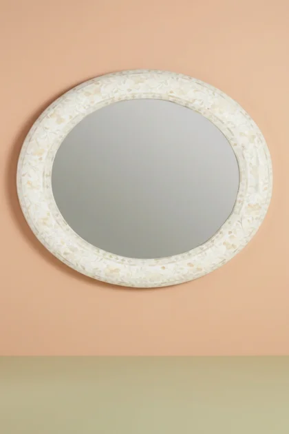 Floral Bone Inlay Round Mirror White, buy floral bone inlay round, luxury floral bone inlay round, handcrafted floral bone inlay round, handmade floral bone inlay round, floral bone inlay round onlinefloral-bone-inlay-round-mirror-white-bone-inlay-furniture-decorative-mirror-floral-design-floral-pattern-flower-motif-handmade-bone-inlay-wall-mirror-white-furniture-01.webp