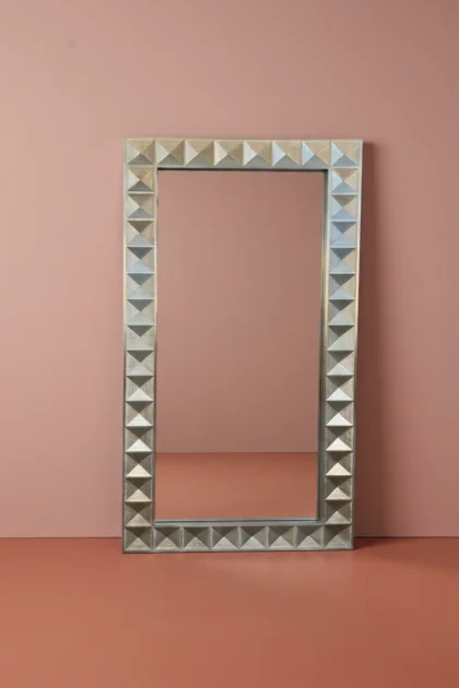 Hermes Silver Metal Embossed Floor Mirror, buy hermes silver metal embossed, luxury hermes silver metal embossed, handcrafted hermes silver metal embossed, handmade hermes silver metal embossed, metalhermes-silver-metal-embossed-floor-mirror-decorative-mirror-metal-furniture-silver-finish-silver-furniture-wall-mirror-white-metal-furniture-01.webp