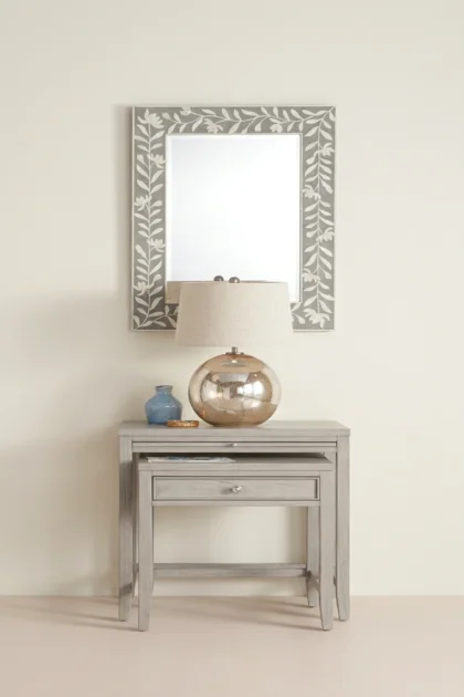 Kyra Bone Inlay Flower Wall Mirror Dusk, buy kyra bone inlay flower, luxury kyra bone inlay flower, handcrafted kyra bone inlay flower, handmade kyra bone inlay flower, kyra bone inlay flower onlinekyra-bone-inlay-flower-wall-mirror-dusk-bone-inlay-furniture-botanical-design-decorative-mirror-flower-pattern-handmade-bone-inlay-wall-mirror-01.webp