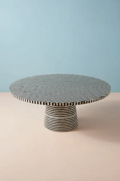 Layered Stripe Mother of Pearl Inlay Dining Table Black, buy layered stripe mother pearl, luxury layered stripe mother pearl, handcrafted layered stripe mother pearl, layered stripe mother pearl indialayered-stripe-mother-of-pearl-inlay-dining-table-black-black-furniture-dining-room-furniture-dining-table-furniture-table-mop-inla-01.webp