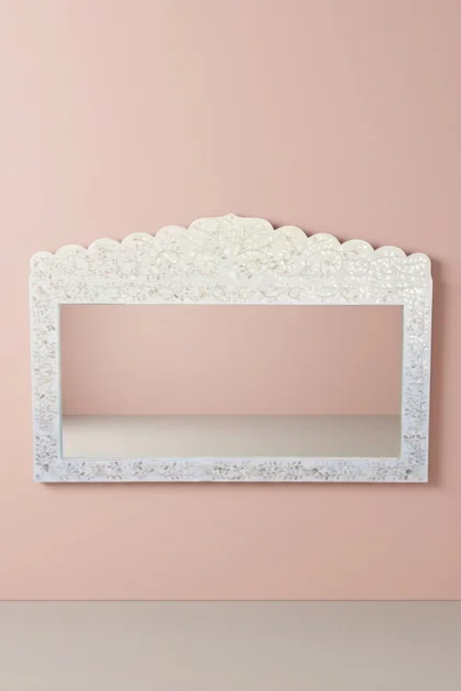 Mother Of Pearl Inlay Floral Crested Mirror White Large, buy mother pearl inlay floral, luxury mother pearl inlay floral, handcrafted mother pearl inlay floral, handmade mother pearl inlay floralmother-of-pearl-inlay-floral-crested-mirror-white-large-decorative-mirror-floral-design-floral-pattern-flower-motif-mop-inlay-furniture-mother-of-pearl-i-01.webp