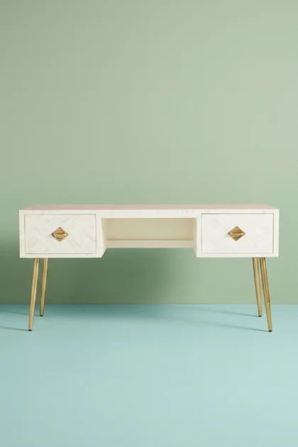 Optical Bone Inlay Desk 2 Drawers White, buy optical bone inlay desk, luxury optical bone inlay desk, handcrafted optical bone inlay desk, handmade optical bone inlay desk, optical bone inlay giftoptical-bone-inlay-desk-2-drawers-white-bone-inlay-furniture-desk-handmade-bone-inlay-home-office-furniture-white-furniture-01.webp