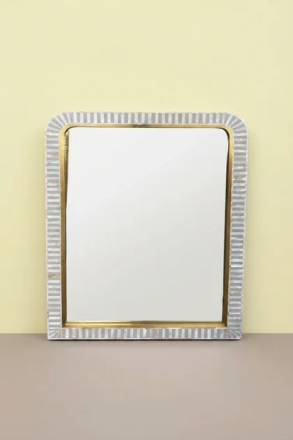 Waterfall MOP Inlay Mirror Grey, buy waterfall mop inlay mirror, luxury waterfall mop inlay mirror, handcrafted waterfall mop inlay mirror, handmade waterfall mop inlay mirror, waterfall mop, mopwaterfall-mop-inlay-mirror-grey-decorative-mirror-grey-furniture-mop-inlay-furniture-mother-of-pearl-inlay-wall-mirror-waterfall-design-waterfall-pattern-01.webp