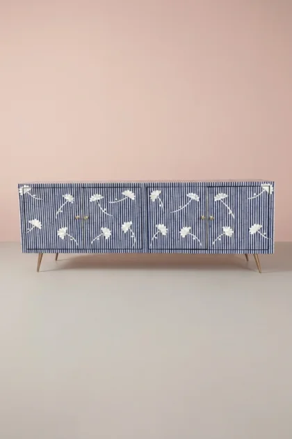 Ada Bone Inlay Media Unit Blue, buy ada bone inlay media, luxury ada bone inlay media, handcrafted ada bone inlay media, handmade ada bone inlay media, ada bone inlay media online, ada bone inlay giftada-bone-inlay-media-unit-blue-blue-furniture-bone-inlay-furniture-handmade-bone-inlay-01.webp