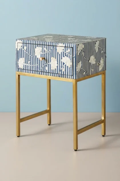 Ada Bone Inlay Nightstand Blue, buy ada bone inlay nightstand, luxury ada bone inlay nightstand, handcrafted ada bone inlay nightstand, handmade ada bone inlay nightstand, ada bone inlay gift, adaada-bone-inlay-nightstand-blue-bedside-table-blue-furniture-bone-inlay-furniture-handmade-bone-inlay-nightstand-01.webp