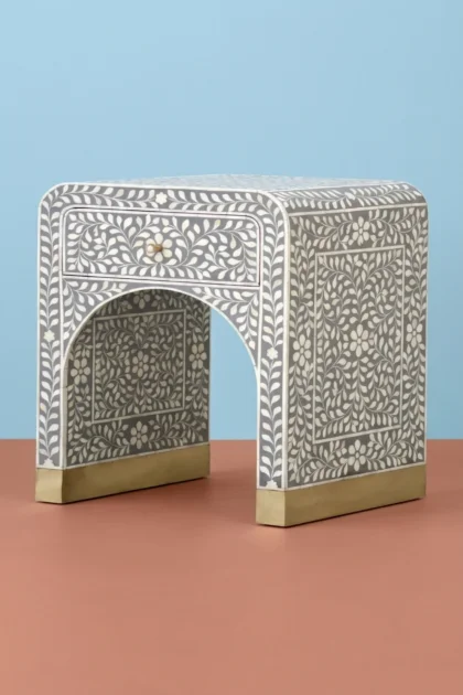 Alice Bone Inlay Bedside Grey, buy alice bone inlay bedside, luxury alice bone inlay bedside, handcrafted alice bone inlay bedside, handmade alice bone inlay bedside, alice bone inlay bedside onlinealice-bone-inlay-bedside-grey-bedside-table-bone-inlay-furniture-grey-furniture-handmade-bone-inlay-nightstand-01.webp